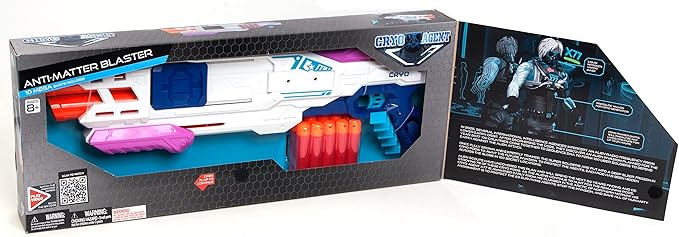 Cryo Agent Soft Bullet Gun - Anti-Matter Blaster/Blaze Storm 76466 - Image 2