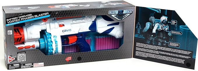Cryo Agent Soft Bullet Gun - Vortex Phaser Blaster/Blaze Storm 76465 - Image 2