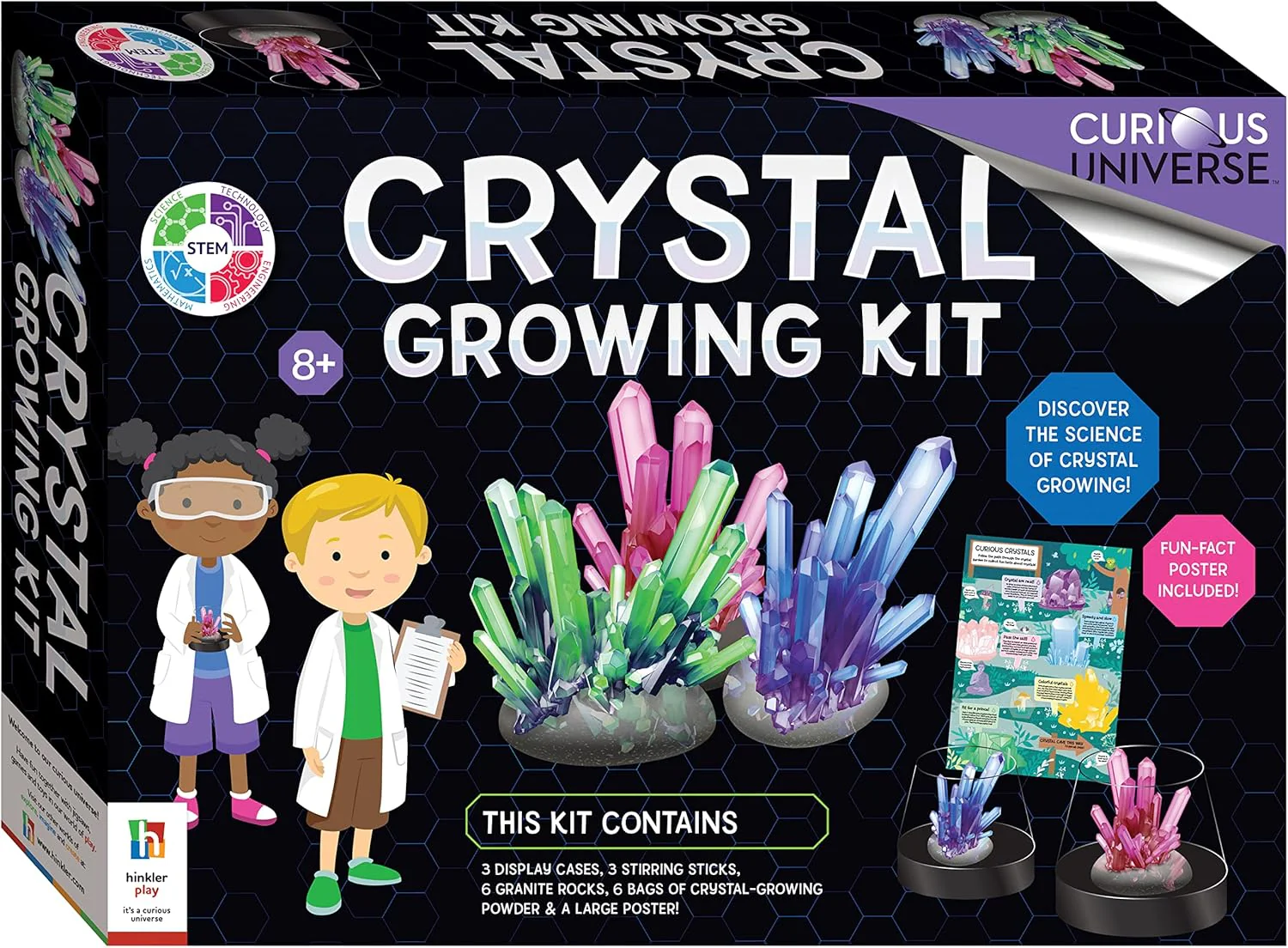 Curious Universe Crystal Growing Kit HBM00127