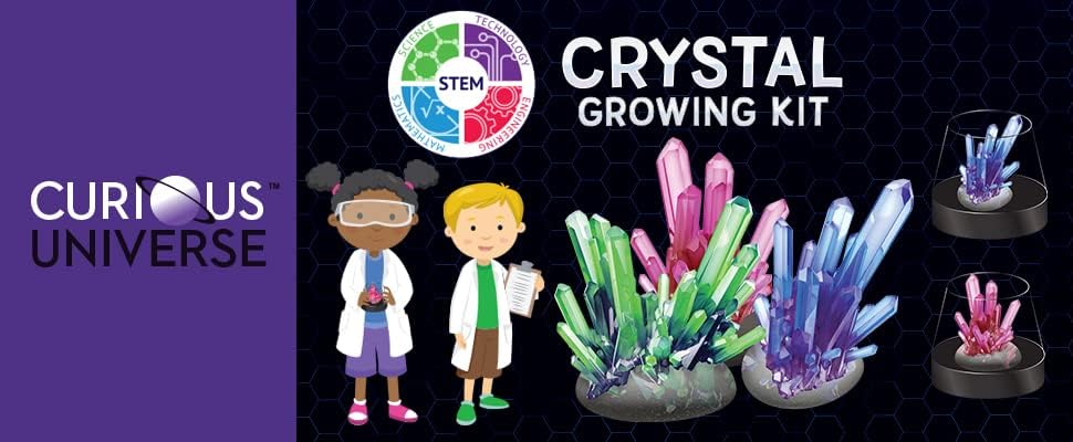 Curious Universe Crystal Growing Kit HBM00127 - Image 2