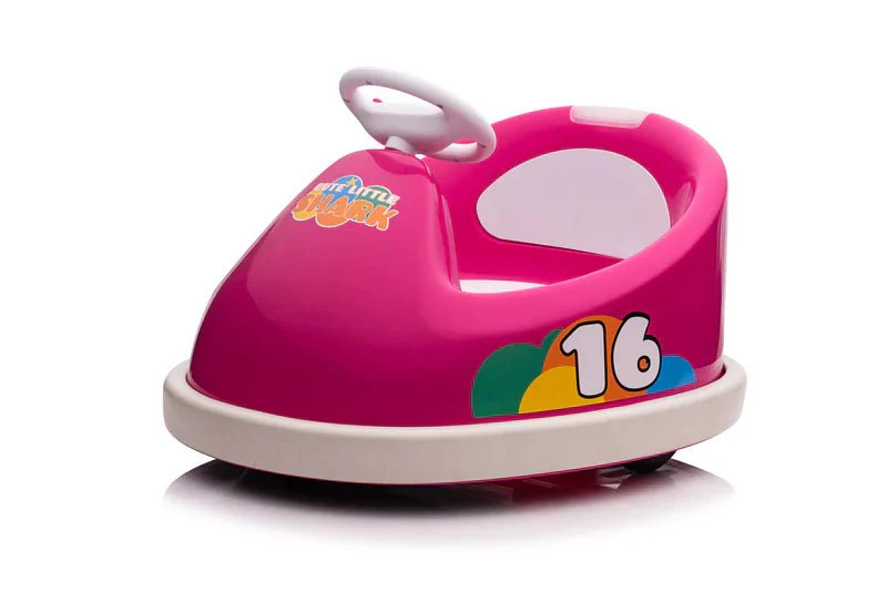 Cute Little Shark Bumper Car 6V Pink XMX621