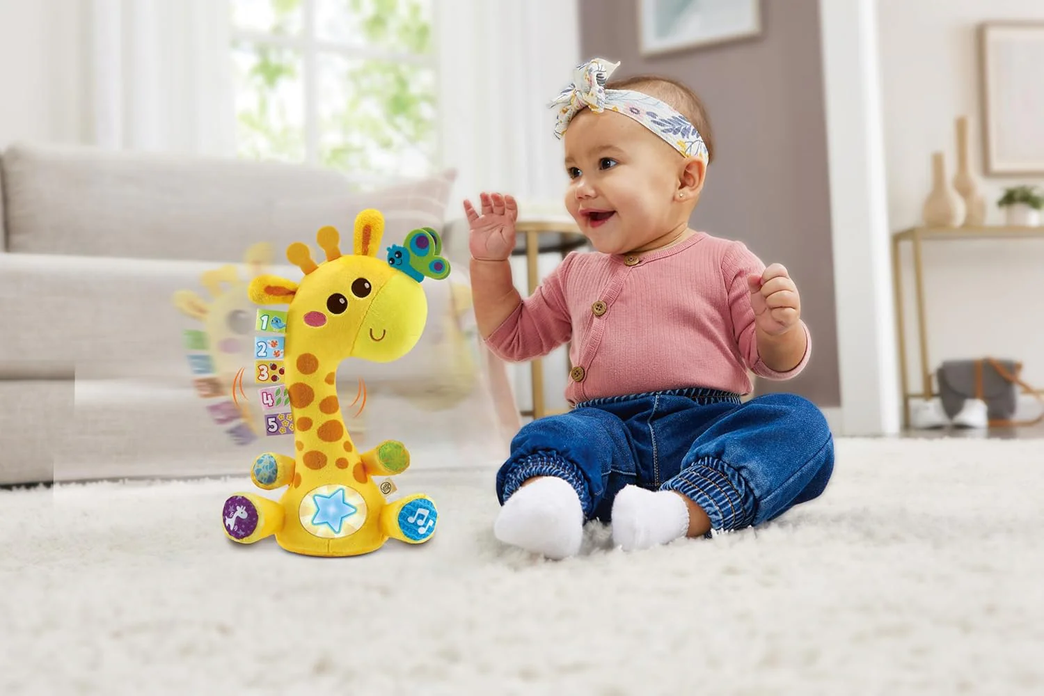 Dancing Colours Giraffe Musical Toy 80-621303 - Image 4
