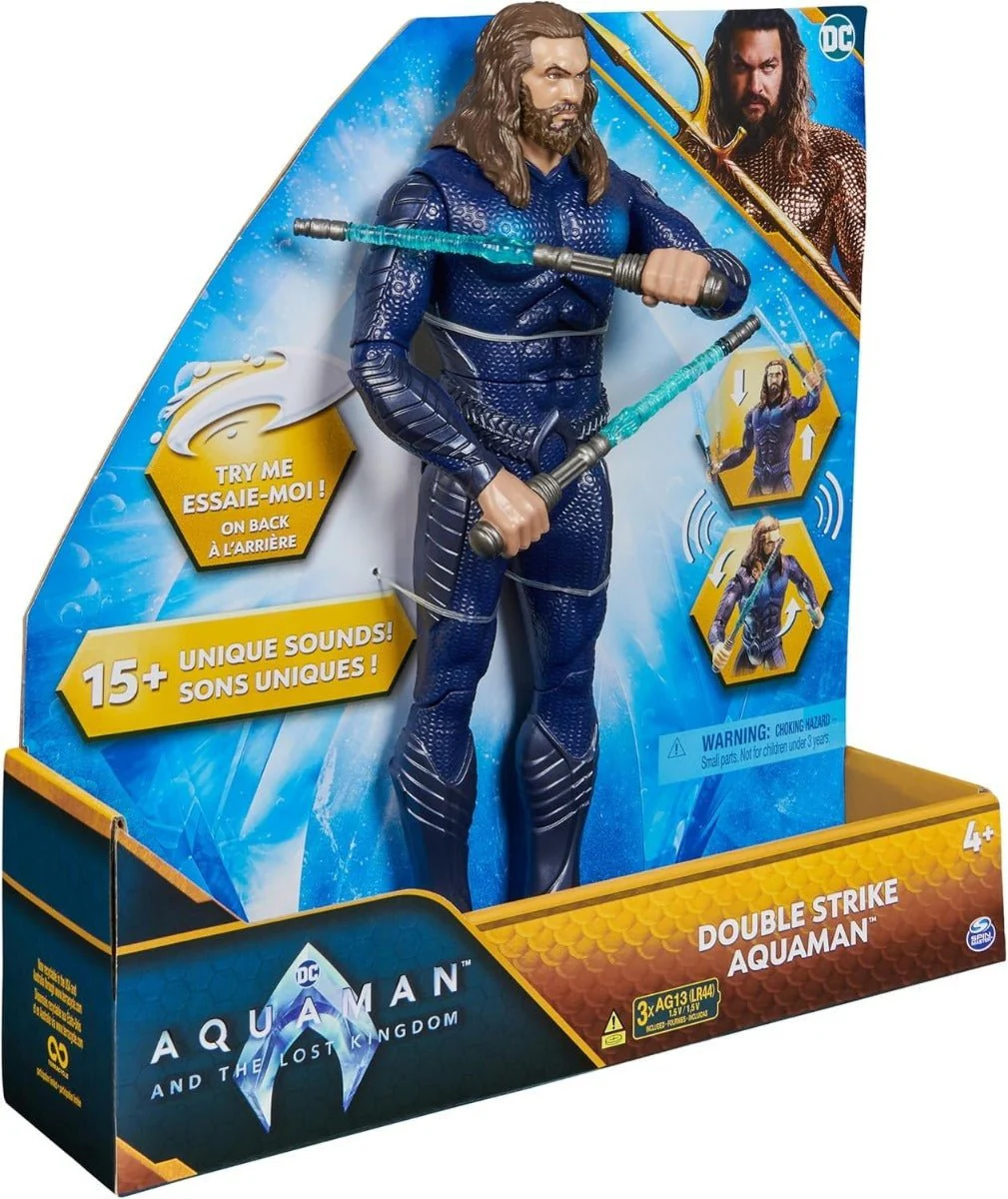 DC Aquaman Movie Figure Deluxe with Feature 12inch 6065714 - Image 4