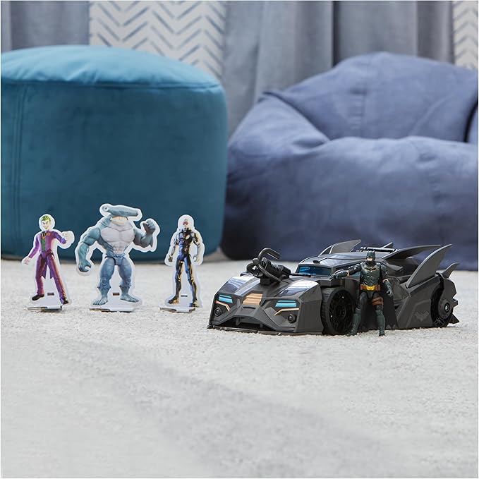 DC Batman Crusader Batmobile With Figure 4-Inch 6067473 - Image 8
