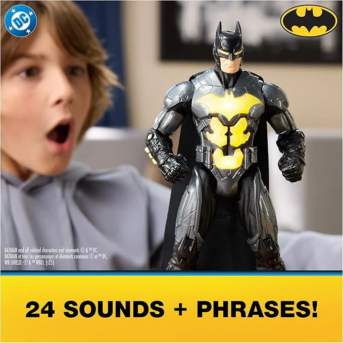 DC Batman Figure 12 Lights & Sounds 6073931 - Image 5