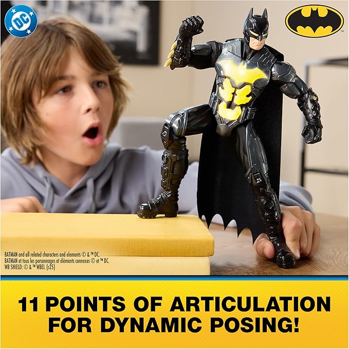 DC Batman Figure 12 Lights & Sounds 6073931 - Image 7