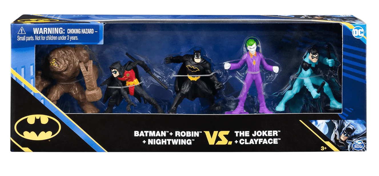 DC Batman Figure 2inch 5-pack 6064226