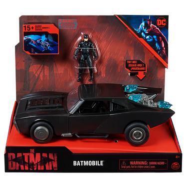 DC Batman Movie Batmobile with Batman Action Figure 4inch 6060519