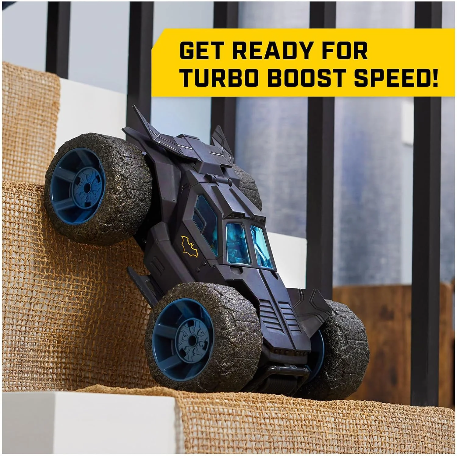 DC Batman RC Stunt Force Batmobile 6066871 - Image 7