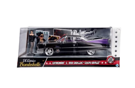 DC Comics Bombshells 1959 Cadillac Coupe 1:24 Scale 253255006