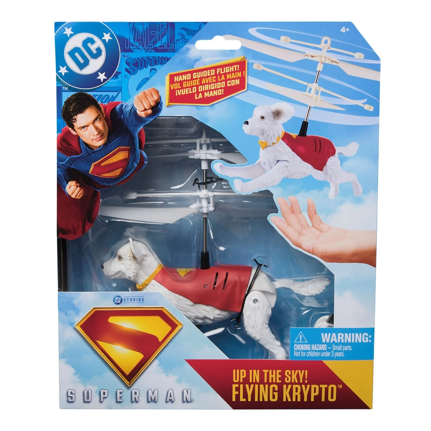 DC Comics Superman Movie Handheld Flying Krypto 6073191 - Image 6
