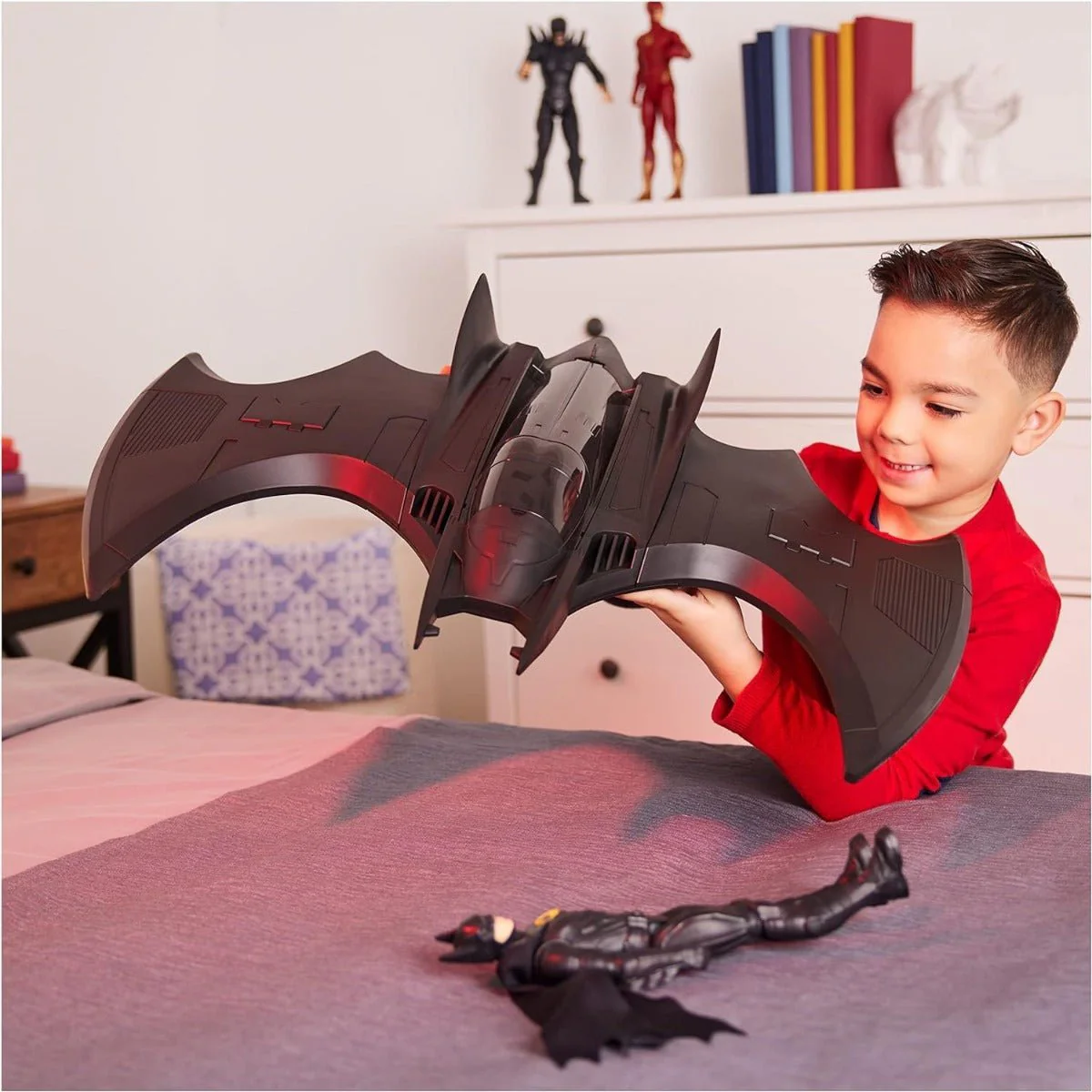 DC Comics The Flash Batwing with Batman  6066170/88609 - Image 3