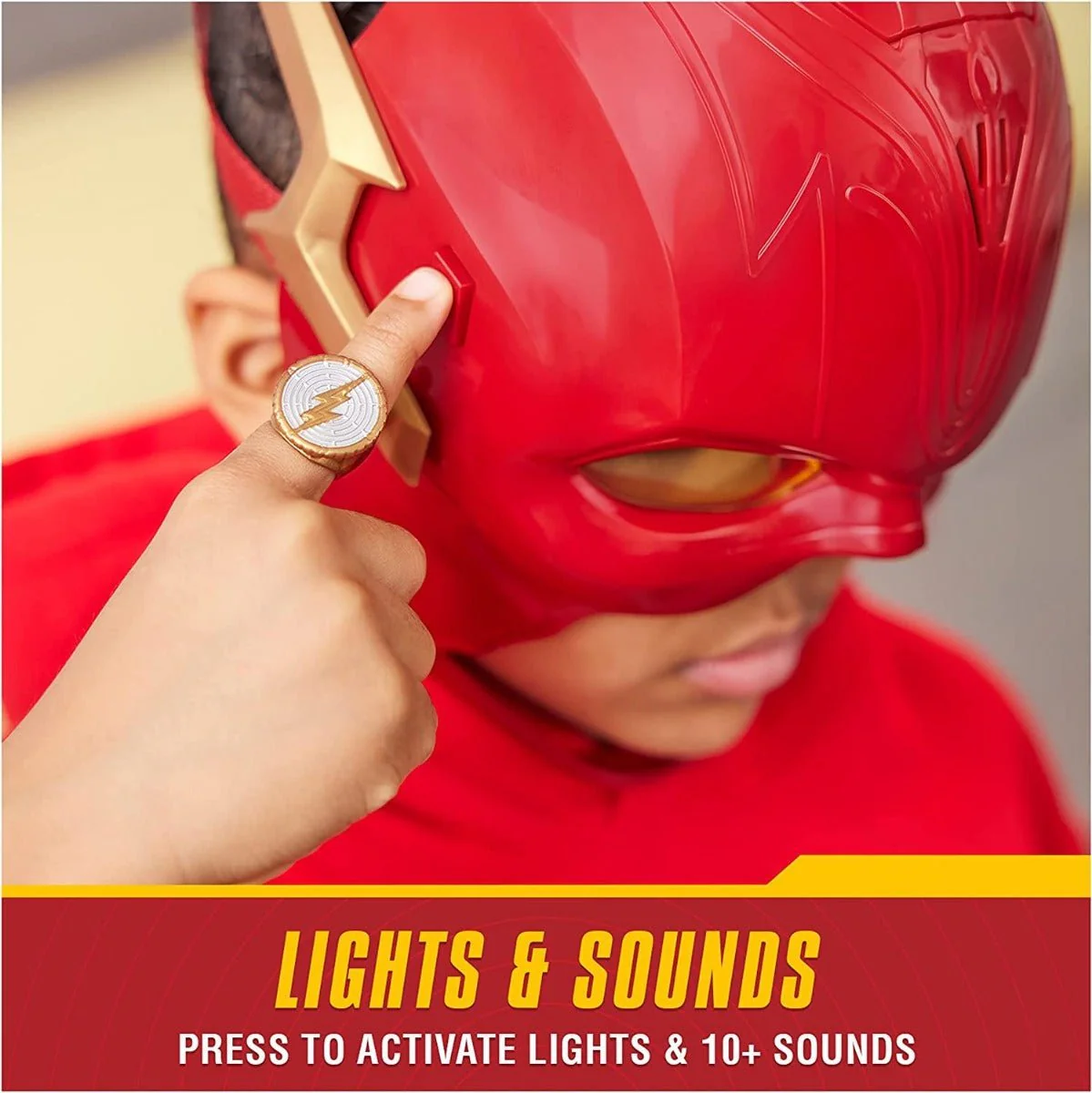 DC Comics The Flash Hero Mask And Ring Set 6065271/88606 - Image 3