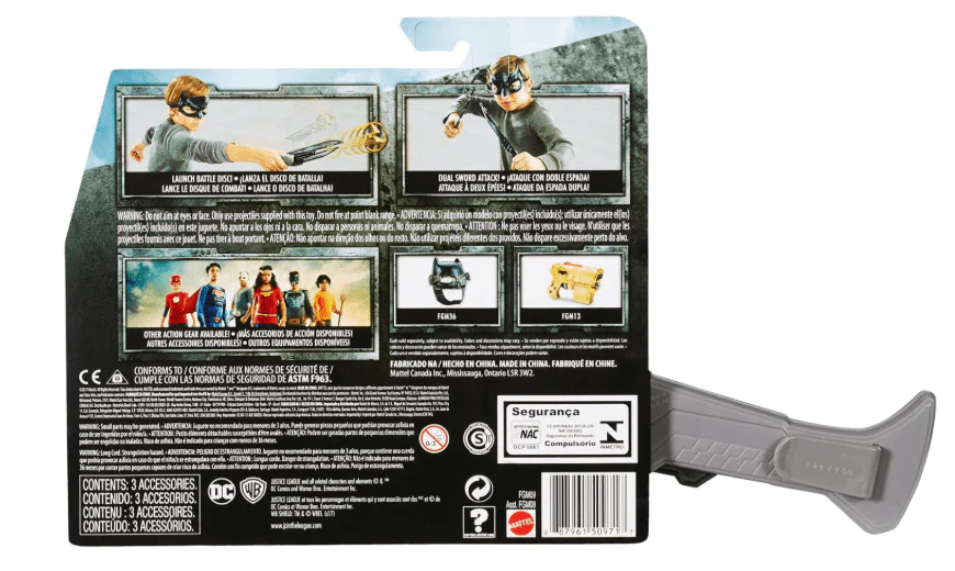 DC Justice League Batman Weapons Costume FGM08 - Image 4