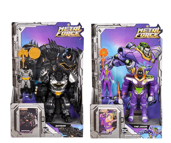 DC Metal Force Armor Attack 6 Inch Asst 6070887