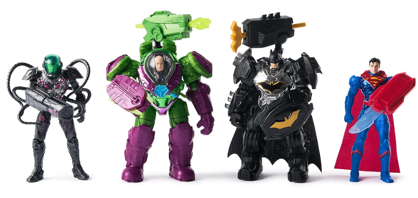 DC Metal Force Team Up Battle Pack 4 Inch 6070906 - Image 2