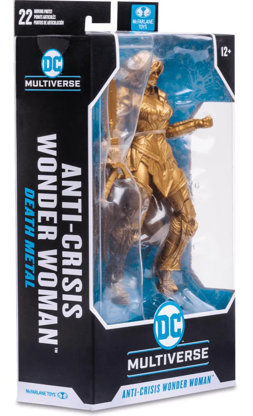 DC Multiverse Anti Crisis Wonder Woman Gold Dealth Metal TMP-15234 - Image 2