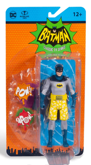 DC Retro Batman 66 - Batman Swim Shorts 6inch TMP-15042