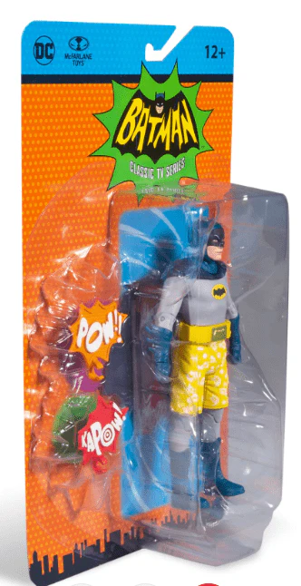 DC Retro Batman 66 - Batman Swim Shorts 6inch TMP-15042 - Image 2