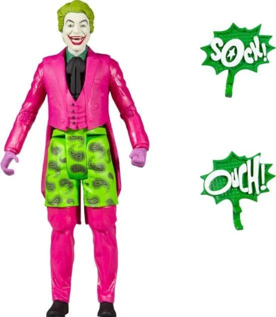 DC Retro Batman 66 The Joker Swim Shorts 6inch - Image 2