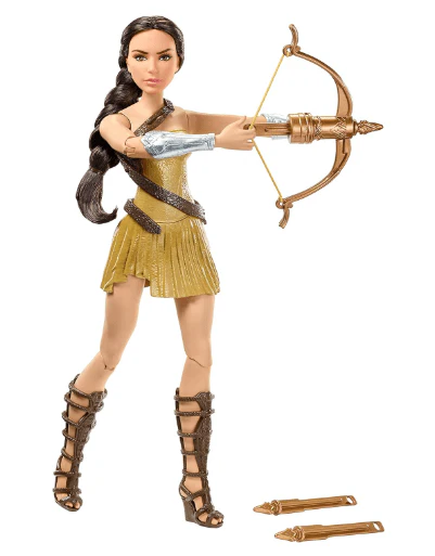 DC Wonder Woman Bow-Wielding Doll Action Figure FDF37