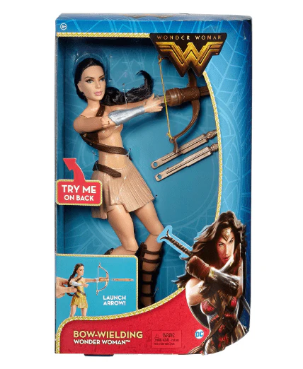 DC Wonder Woman Bow-Wielding Doll Action Figure FDF37 - Image 4