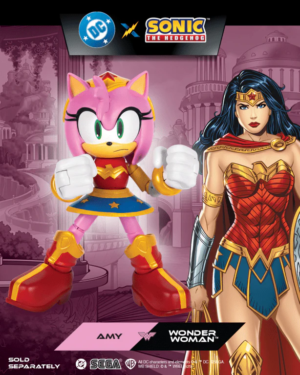 DC x Sonic 5" Figure Multipack – Power vs Speed 4-Pack (42909) - Image 10
