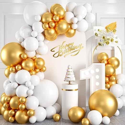 Decorative Balloons White 50pcs TR126050 - Image 3