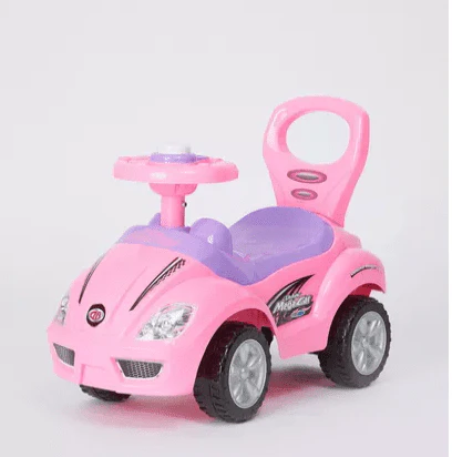 Deluxe Mega Car Ride-On Pink B4402/381A