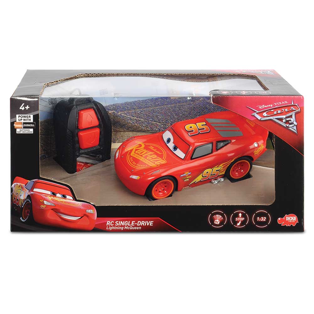 Dickie Disney Cars 3 RC Lightning McQueen Single Drive 1:32 203081000 - Image 3