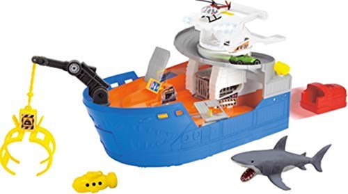 Dickie Light and Sound Summer Shark Attack Boat Playset 203779001