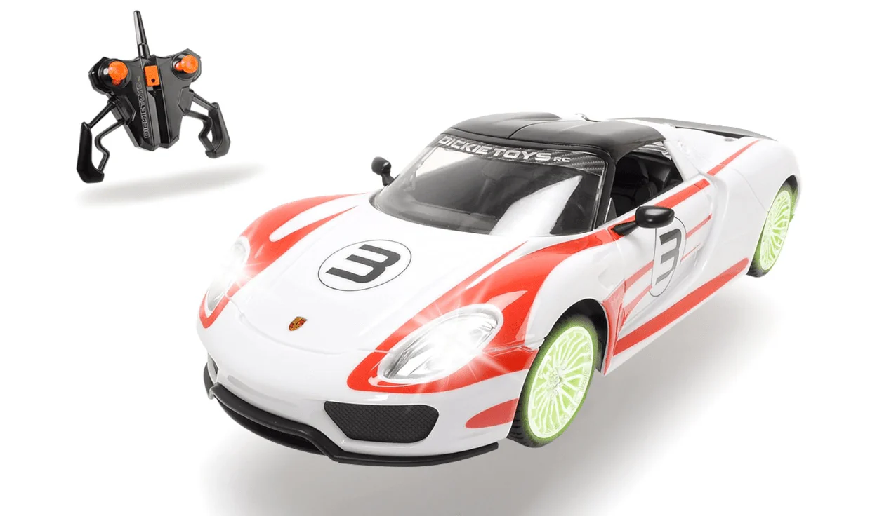 Dickie Toys Porsche Spyder 1:16 RC Model Car 201119075 - Image 2