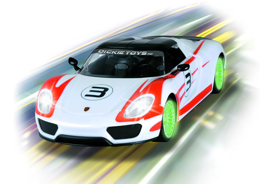 Dickie Toys Porsche Spyder 1:16 RC Model Car 201119075 - Image 4