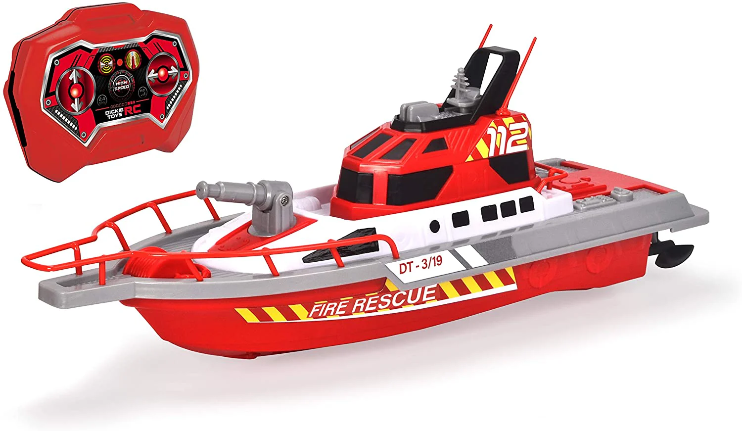 Dickie Toys RC Fire Boat RC 201107000 - Image 3