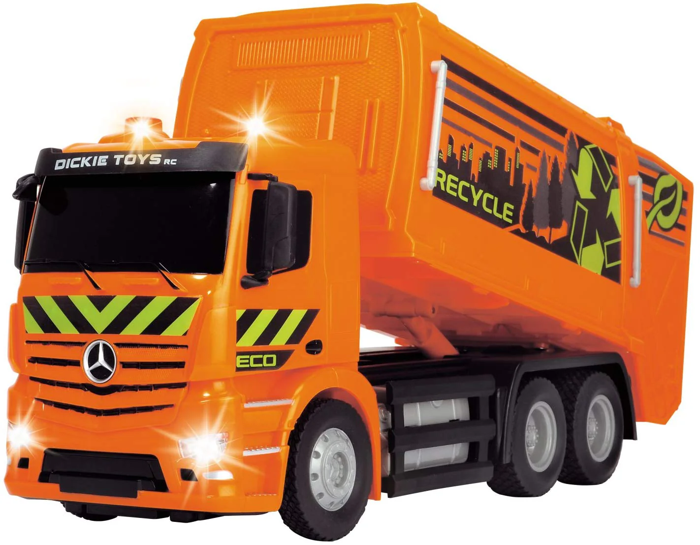 Dickie Toys RC Mercedes-Benz Antos Garbage Truck 201119084 - Image 7