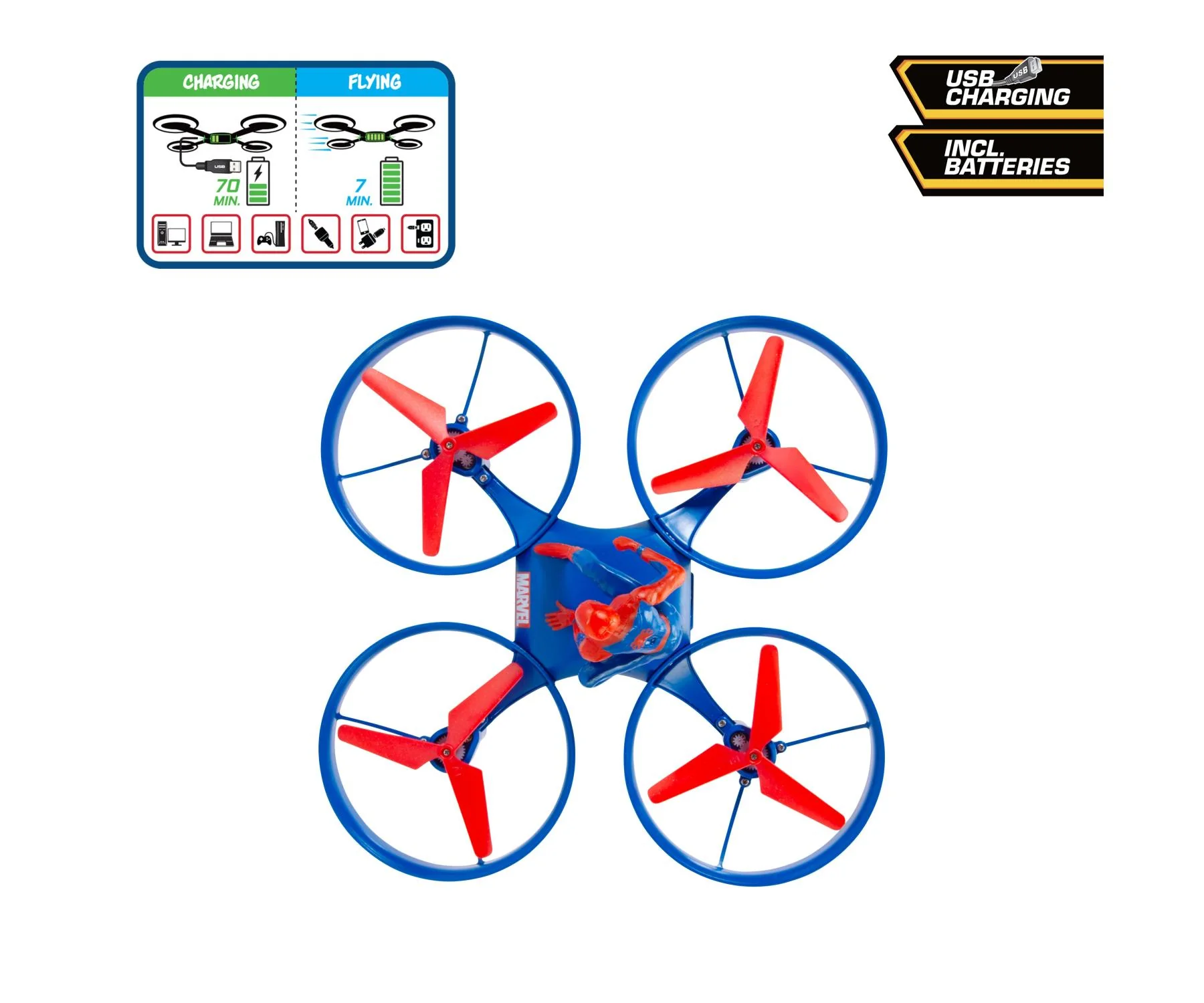 RC Spider-Man Drone, RTR 203225004 - Image 3