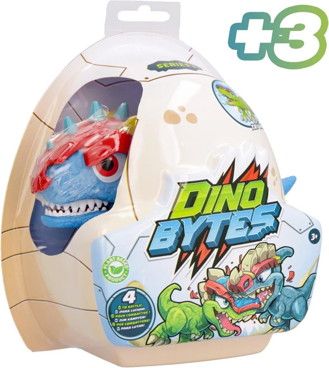 Dinobytes Battle Dino - Blue 910133 - Image 2
