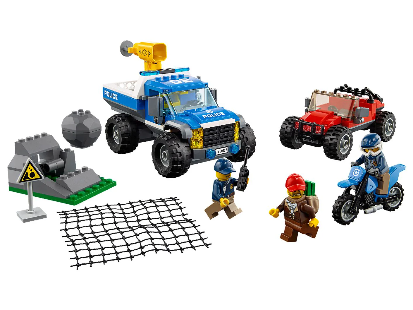 Dirt Road Pursuit Playset