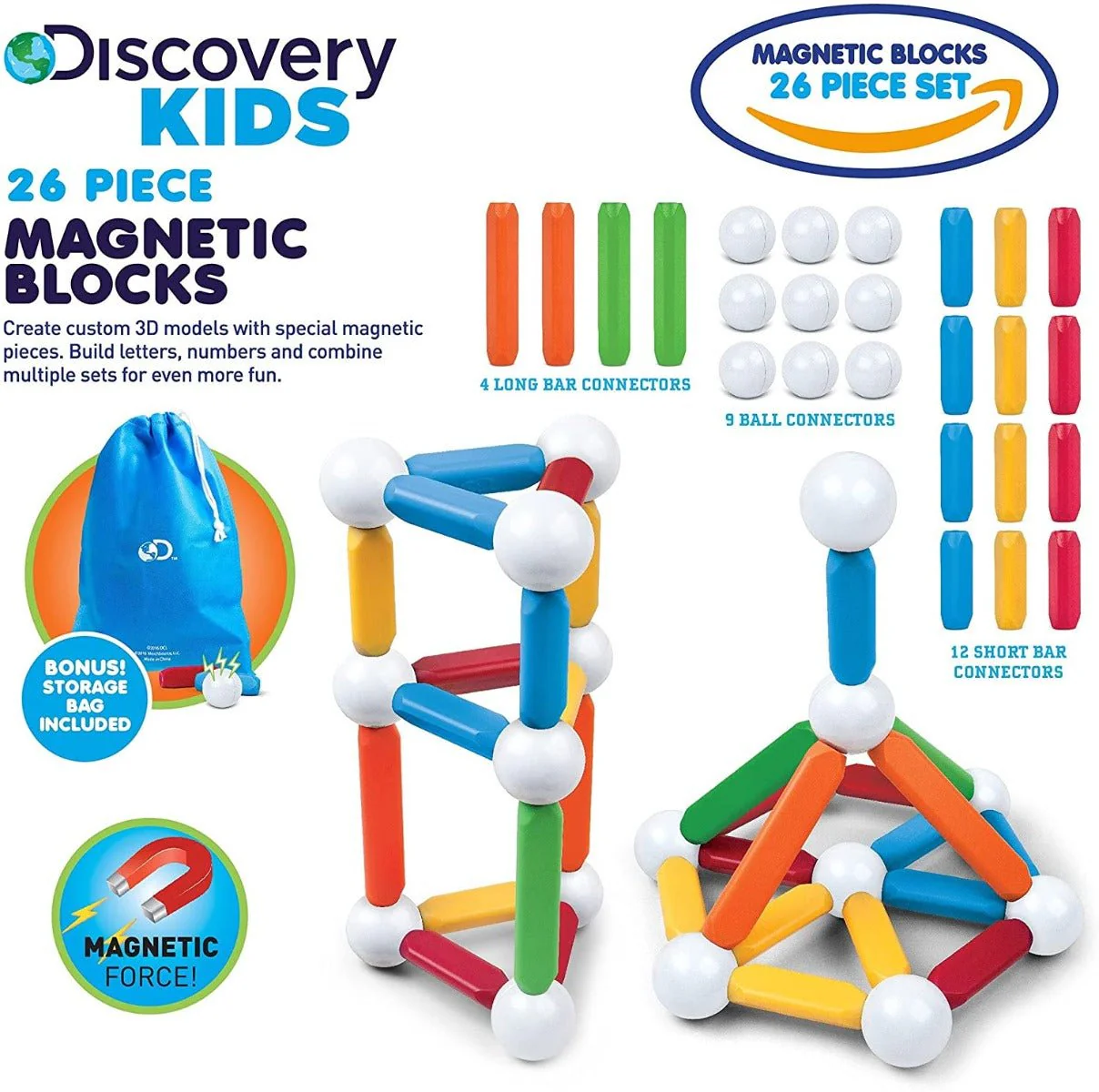 Discovery Magnetic Building Blocks 6000660 - Image 6