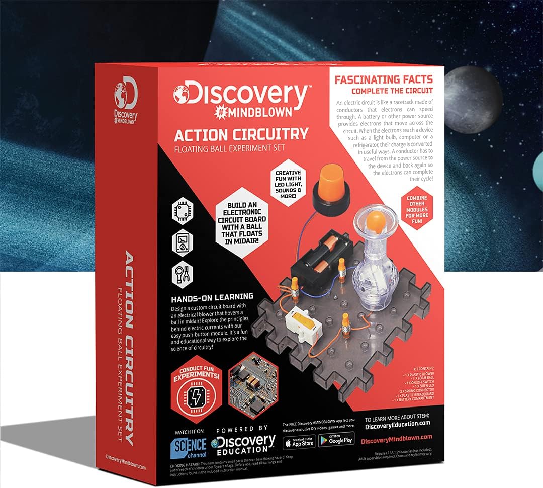 Discovery Mindblown - Action Circuitry Floating Ball Experiment Set - Image 2