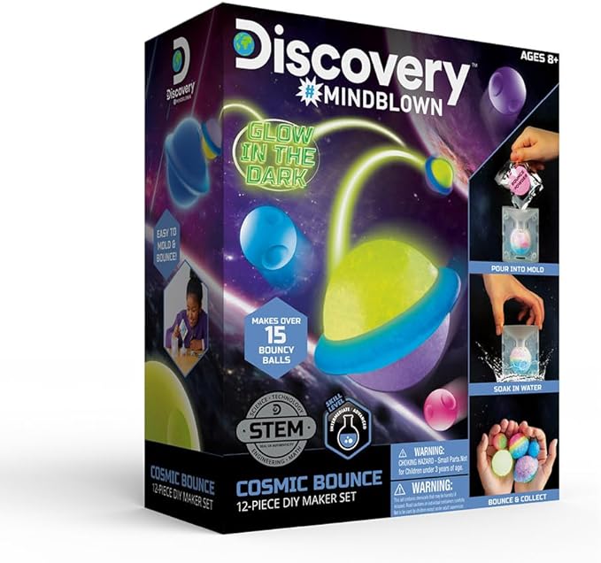 Discovery Mindblown - DIY Cosmic Bounce Glow in the Dark - Image 3