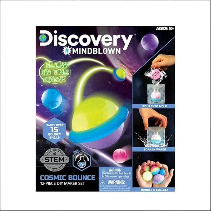 Discovery Mindblown - DIY Cosmic Bounce Glow in the Dark - Image 4