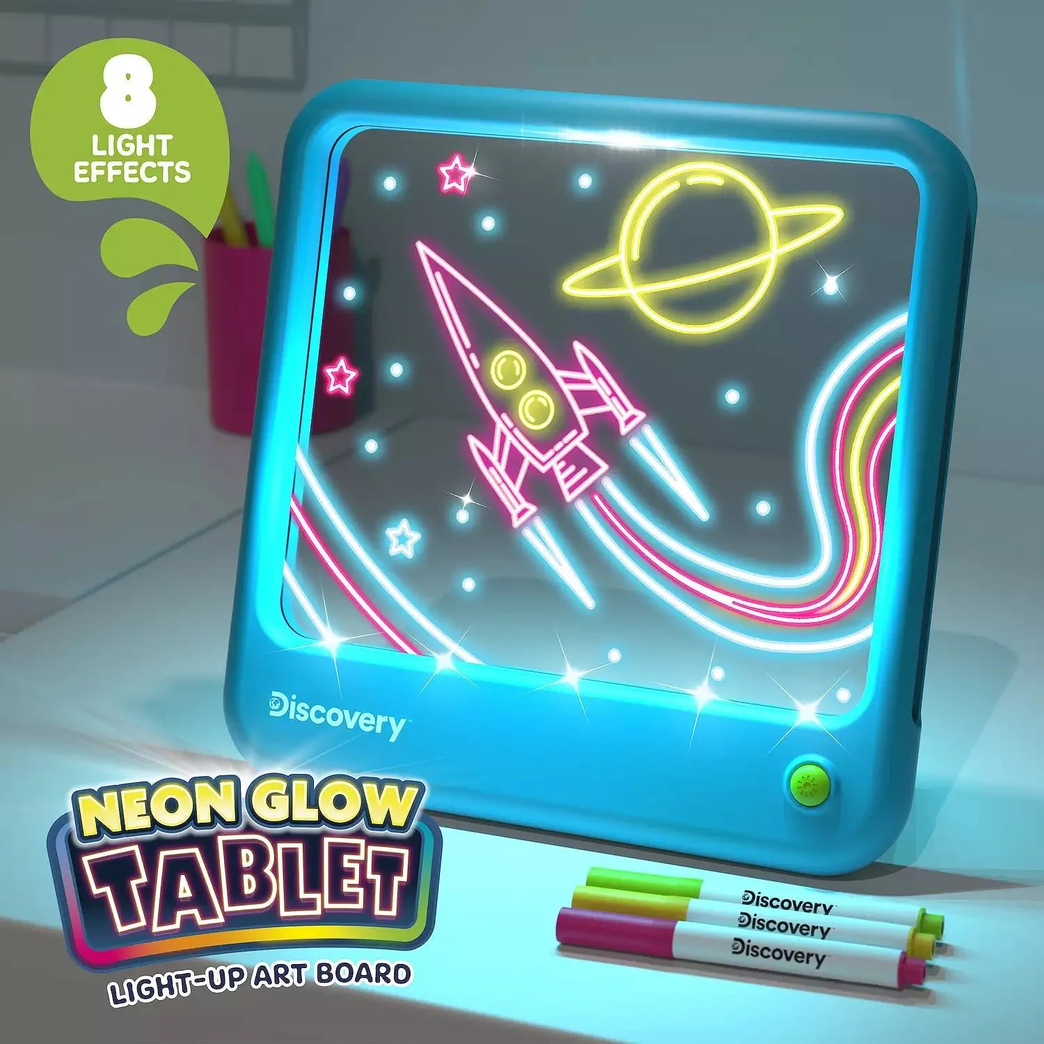 Discovery Neon Glow Tablet Light-Up Art Board 1306020820