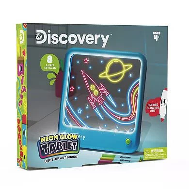Discovery Neon Glow Tablet Light-Up Art Board 1306020820 - Image 3