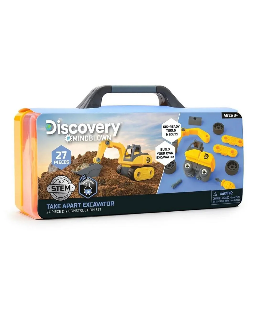 Discovery Toy Diy Construction Set Excavator 27-Pcs 1423021680 - Image 2