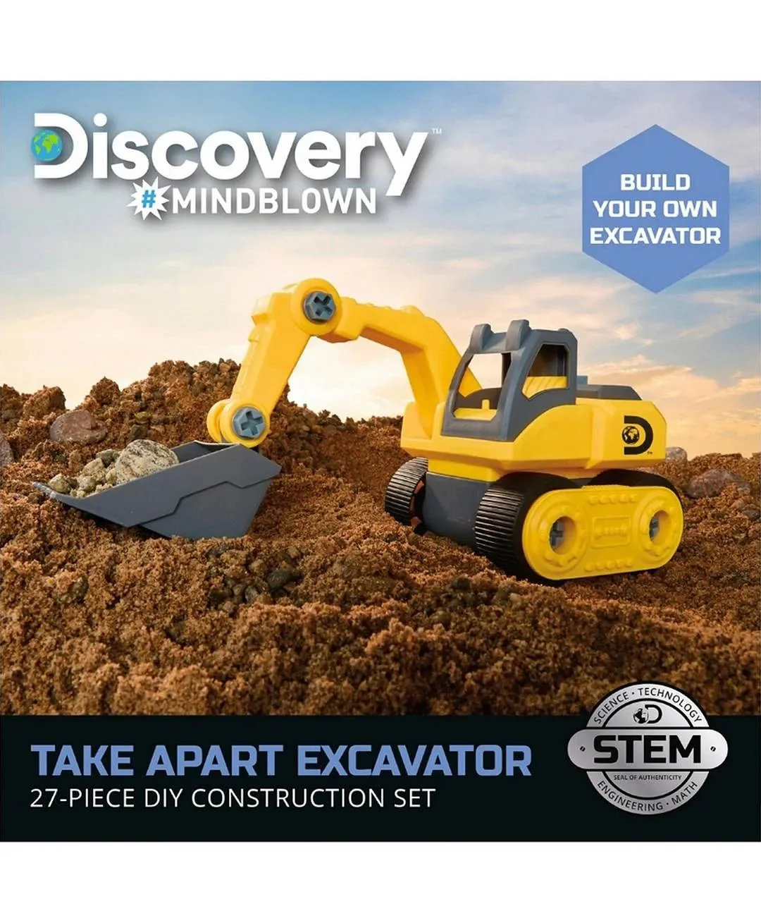 Discovery Toy Diy Construction Set Excavator 27-Pcs 1423021680 - Image 3