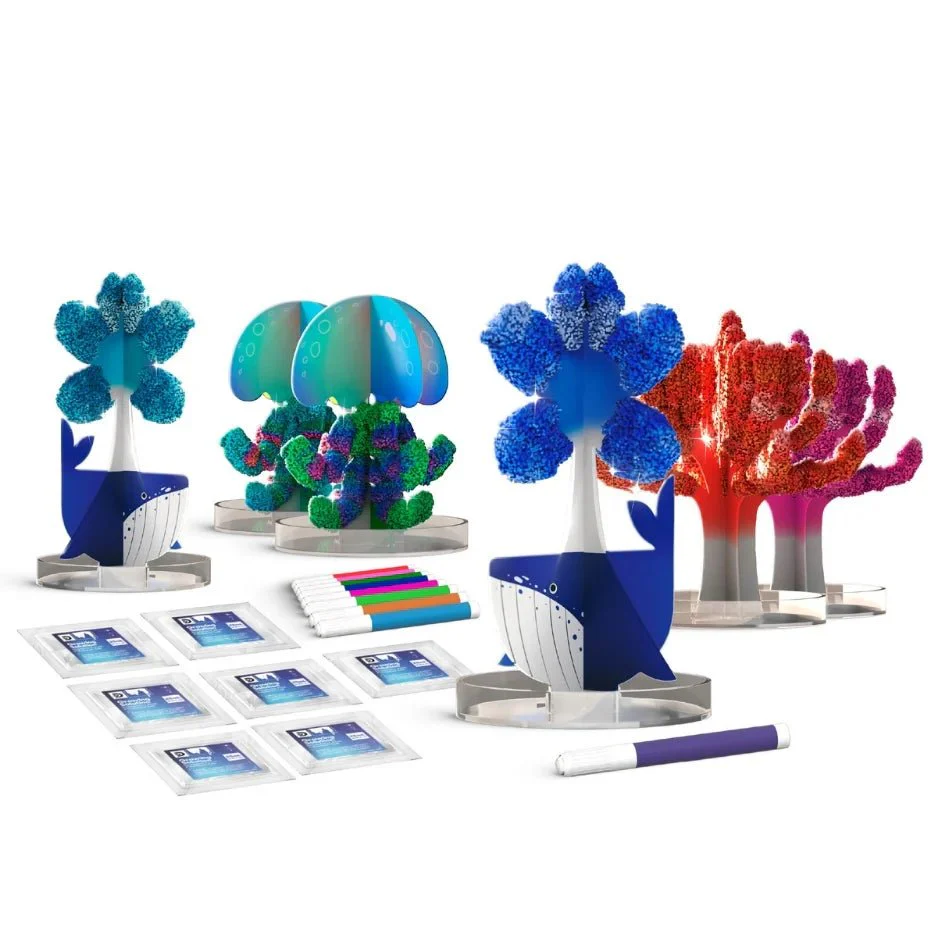 Discovery Toy Diy Crystal Grow Kit Sea Creations  8-Creatures 1456023510 - Image 3
