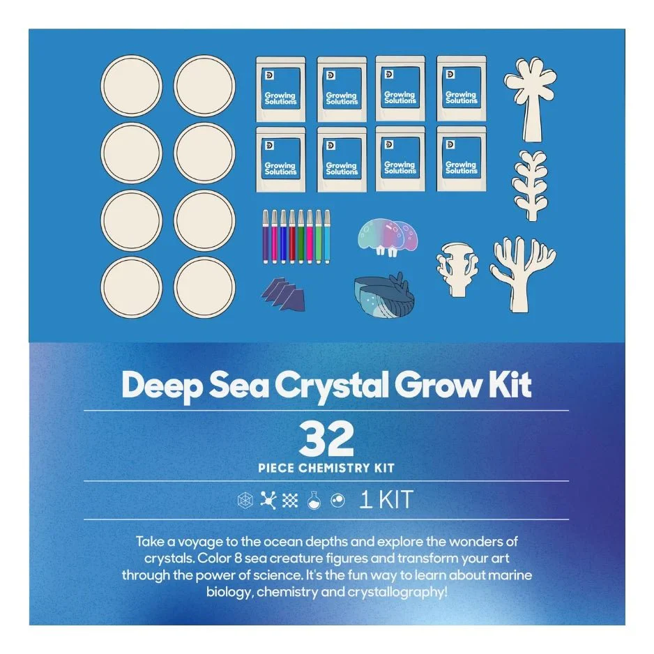 Discovery Toy Diy Crystal Grow Kit Sea Creations  8-Creatures 1456023510 - Image 8
