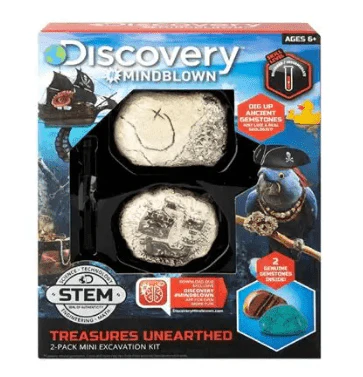 Discovery Toy Excavation Kit Mini Treasure 2-Pcs 1423004801