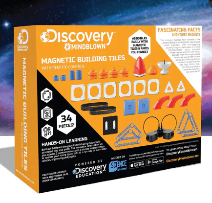 Discovery Toy Magnetic Tiles With Remote Control 1423005751 - Image 2